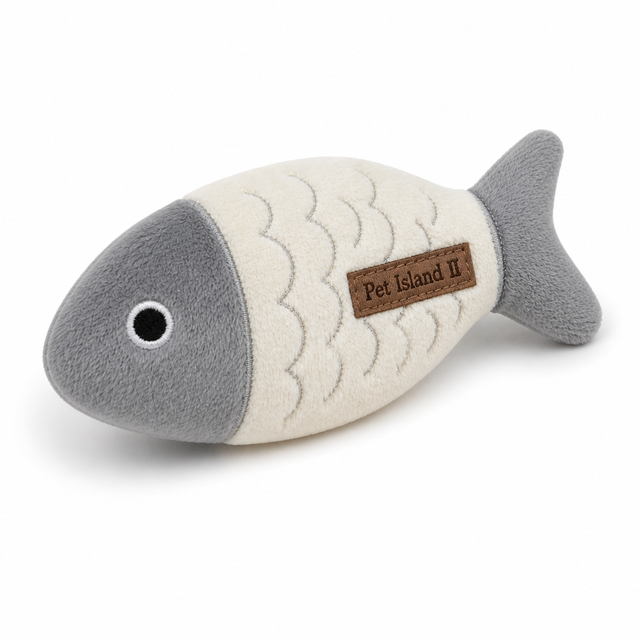 Plush Fish Cat Toy | Soft Bite & Kick Toy for Cats | Interactive Indoor Pet Toy | Pet Island II - Image 4